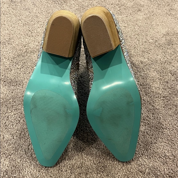 Betsey Johnson Emory Rhinestone Western Boot - Picture 4 of 8